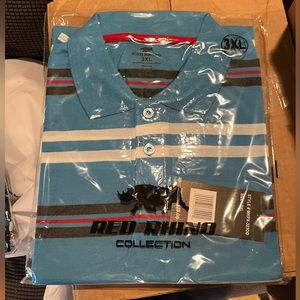 NWT 3XL short sleeve men’s polo style shirt